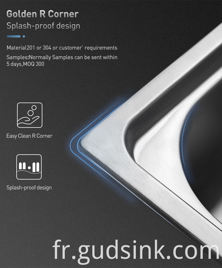 gauge of stainless steel sink